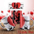 Caneca Namorados Amor Love Flork Casal Meme Cerâmica 325ml - Pandika -  Canecas - Magazine Luiza