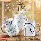 Caneca Namorados Briga Amor Love Flork Casal Meme Cerâmica 325ml - Pandika  - Canecas - Magazine Luiza