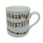 Caneca Natal 250ml Porcelana Schmidt - Mod D - PONTO DA PORCELANA