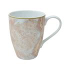 Caneca nero rose em ceramica 300ml 10cm cor rosa