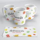 Caneca Nutricionista Nutrição Personalizada Com Nome - 325ml