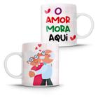 Caneca o amor mora aqui