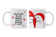 Caneca meme flork desculpe mas o errado é você - Artgeek - Loja