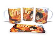 Caneca One Piece Monkey D. Luffy personalizada de porcelana - LIVE