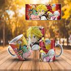 Azulejo 15x15 Meliodas Nanatsu No Taizai Sete Pecados Anime