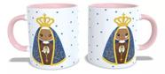 Caneca Padroeira Nossa Senhora Aparecida Oração Ave Maria