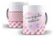 Caneca Pãe Papai Dia Dos Pais Frase Foto Personalizada