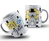 Caneca pai de gato presente pai de pet cat lover