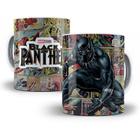 Caneca Pantera Negra Marvel Modelo 1 Porcelana Personalizada Xícara Geek Meme Presente 325 ml