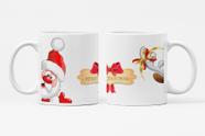 Caneca Papai Noel Merry Christmas