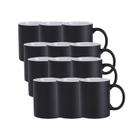 Caneca Para Sublimação Mágica Preto Fosca 325ml (Com 12 unidades)