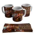 Caneca Páscoa Chocomario Mario Bros Chocolate 325ml