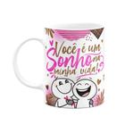 Caneca Páscoa Divertida - Você é um sonho na minha vida! - JPS INFO