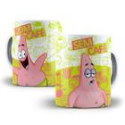 Caneca Patrick com café sem café Porcelana Personalizada