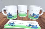 Caneca personaliza Stitch 772 - Menor Frete - Guria Criativa