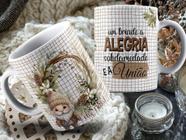 Caneca Personalizada 325 ML FeliZ Natal REF-69