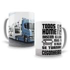 Caneca Personalizada Caminhão Cegonha ul Em Porcelana