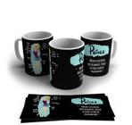 Caneca Personalizada Cerâmica Signo Peixes 325ml