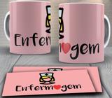 Caneca Personalizada - com a Profissão Enfermagem