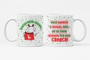 Caneca Personalizada de Natal Flork Meme Bento Frases 325ml