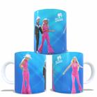 Caneca Personalizada de Porcelana Barbie e Ken Real Versões M5