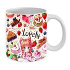 Caneca Personalizada de Porcelana Maid Café 325 ML Mimo - PN