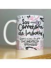 Caneca Personalizada de Porcelana Profissão: Sou Corretor de imóveis - 325ML