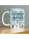 Caneca personalizada de porcelana - Tema: Dia dos professores - 325ML Modelo: 18