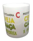 Caneca Personalizada Divertida Vitamina C - Capricho e Artes