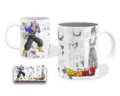 Caneca Manga Dragon Ball Trunks Do Futuro