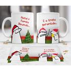 Caneca Personalizada Feliz Natal Flork Meme Bento Cake Divertida Engraçada Diversos Modelos Oferta