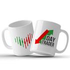 Caneca Personalizada Figuras Gráfica Day Trader Cripto