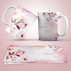 Caneca Personalizada Flores 11 - Premium