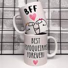 Caneca personalizada flork amigas - BFF Best Friends Forever