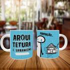 Caneca Personalizada Flork Profissão Arquitetura Urbanismo