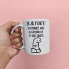 Caneca Personalizada Flork, Seja Forte