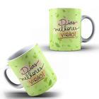 Caneca Personalizada Frase Motivacional Deus Agradecimento Diverso Modelos Porcelana MEGA OFERTA!