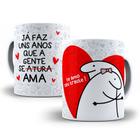 Caneca Personalizada - Frases divertida, engraçadas e debochada Memes Flork Bento, Namorados - Print sua ideia Personalizados