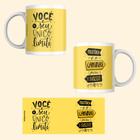 Caneca Personalizada Frases Motivacionais Amigos Amizade Força