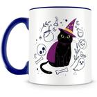 Caneca Personalizada Gato Preto 325 ml xicara cafe personalizada presente amigo amiga dia dos pais m