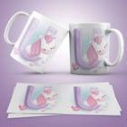 Caneca Personalizada Infantil Letra U