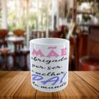 Caneca Personalizada MÃE OBRIGADA SER MELHOR PAI DO MUNDO