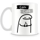 Caneca Personalizada Meme Flork Com Café Sem Café Xícara Personalizada 325ml Presente