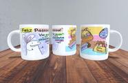 Caneca Personalizada Páscoa 744 - Guria Criativa