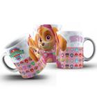 Kit Caneca Vamos Colorir Patrulha Canina + Jogo de Canetinhas - Mary Pop  Personalizados - Caneca - Magazine Luiza