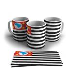 Caneca Personalizada Porcelana Bandeira De São Paulo 325ml