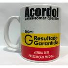 Caneca Personalizada Porcelana Café Acordol Caixa Remédio 325ml