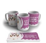 Caneca Personalizada Porcelana Pet Cachorro 325ml