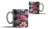 Caneca Personalizada Presente Flores Havaianas Floral 2