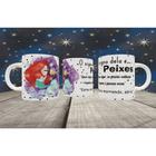 Caneca Personalizada Princesa do Signo Diverso Modelos Astral Horóscopo Porcelana MEGA OFERTA!